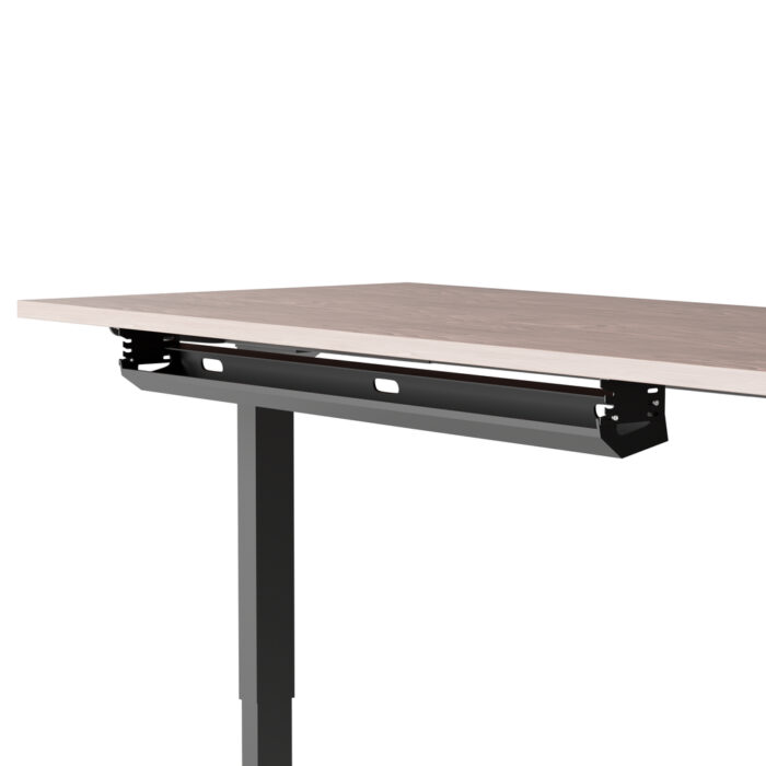 standable schreibtisch kabelwanne geschlossen