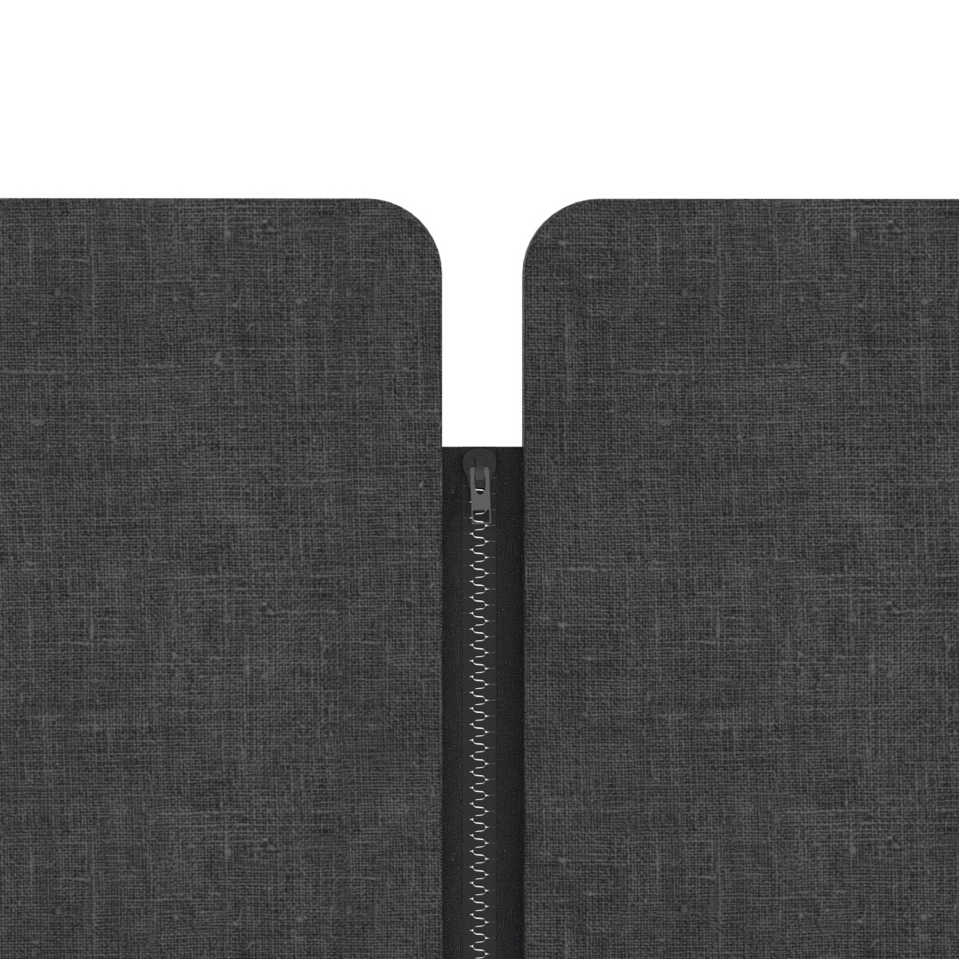 Akustik Trennwand WALL Anthrazit Reissverschluss Akustik Trennwand WALL Anthrazit Reissverschluss